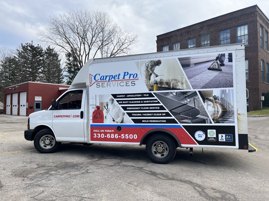 carpet restoration vehicle